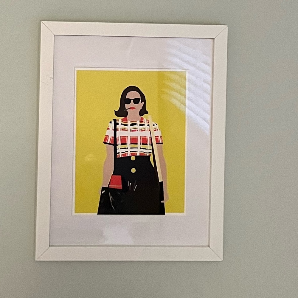 Framed Mad Men Art